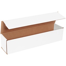 50-18 x 4 x 4" White Corrugated Mailers