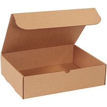 50-15 1/8 x 11 1/8 x 4" Kraft Literature Mailers
