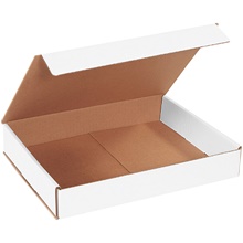50-12 x 9 x 2" White Corrugated Mailers