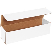50-13 1/2 x 3 1/2 x 3 1/2" White Corrugated Mailers