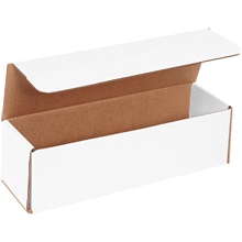 50-11 1/2 x 3 1/2 x 3 1/2" White Corrugated Mailers