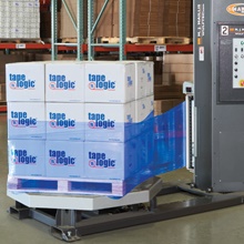 40-20" x 80 Gauge x 6000' Blue Cast Machine Stretch Film