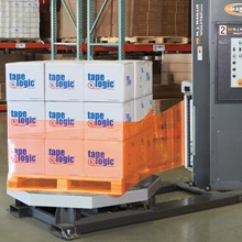 40-20" x 80 Gauge x 6000' Orange Cast Machine Stretch Film