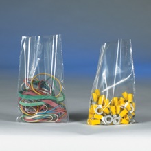 1000-18 x 18" - 1 Mil Clear Flat Poly Bags