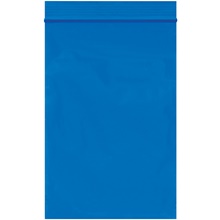 1000-4 x 6" - 2 Mil Blue Reclosable Poly Bags