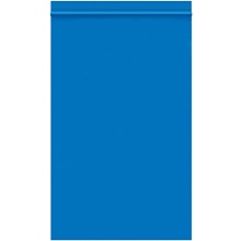 1000-5 x 8" - 2 Mil Blue Reclosable Poly Bags