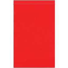 1000-6 x 9" - 2 Mil Red Reclosable Poly Bags