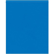 1000-10 x 12" - 2 Mil Blue Reclosable Poly Bags