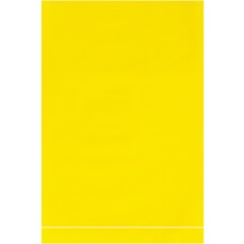 1000-4 x 6" - 2 Mil Yellow Flat Poly Bags