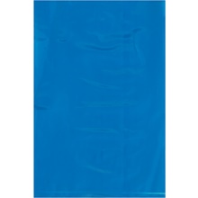 1000-6 x 9" - 2 Mil Blue Flat Poly Bags