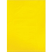 1000-9 x 12" - 2 Mil Yellow Flat Poly Bags
