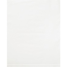 1000-12 x 15" - 2 Mil White Flat Poly Bags