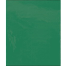 1000-15 x 18" - 2 Mil Green Flat Poly Bags