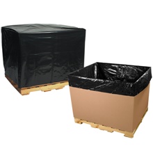 50-48 x 40 x 100" - 2 Mil Black Pallet Covers