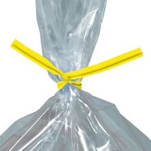 2000-5 x 5/32" Yellow Plastic Twist Ties
