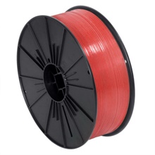 1 Spool-5/32" x 7000' Red Plastic Twist Tie Spool