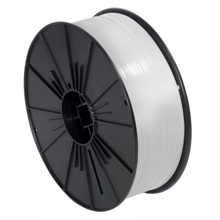 1 Spool-5/32" x 7000' White Plastic Twist Tie Spool