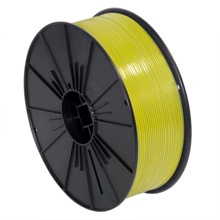 1 Spool-5/32" x 7000' Yellow Plastic Twist Tie Spool