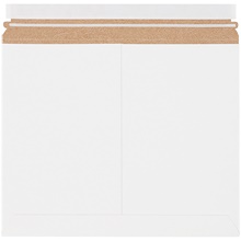 200-13 1/2 x 11" White Stayflats Lite® Mailers