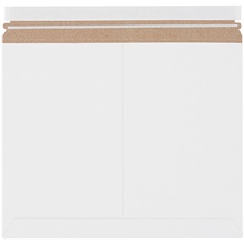200-14 7/8 x 11 7/8" White Stayflats Lite® Mailers