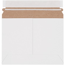 200-8 x 6" White Stayflats Lite® Mailers