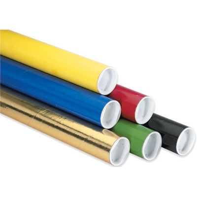 2 x 6" Colored Tubes w/Caps