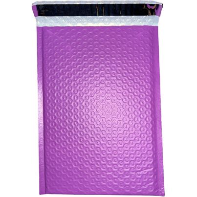 100 #1 Poly Bubble Mailers-Purple