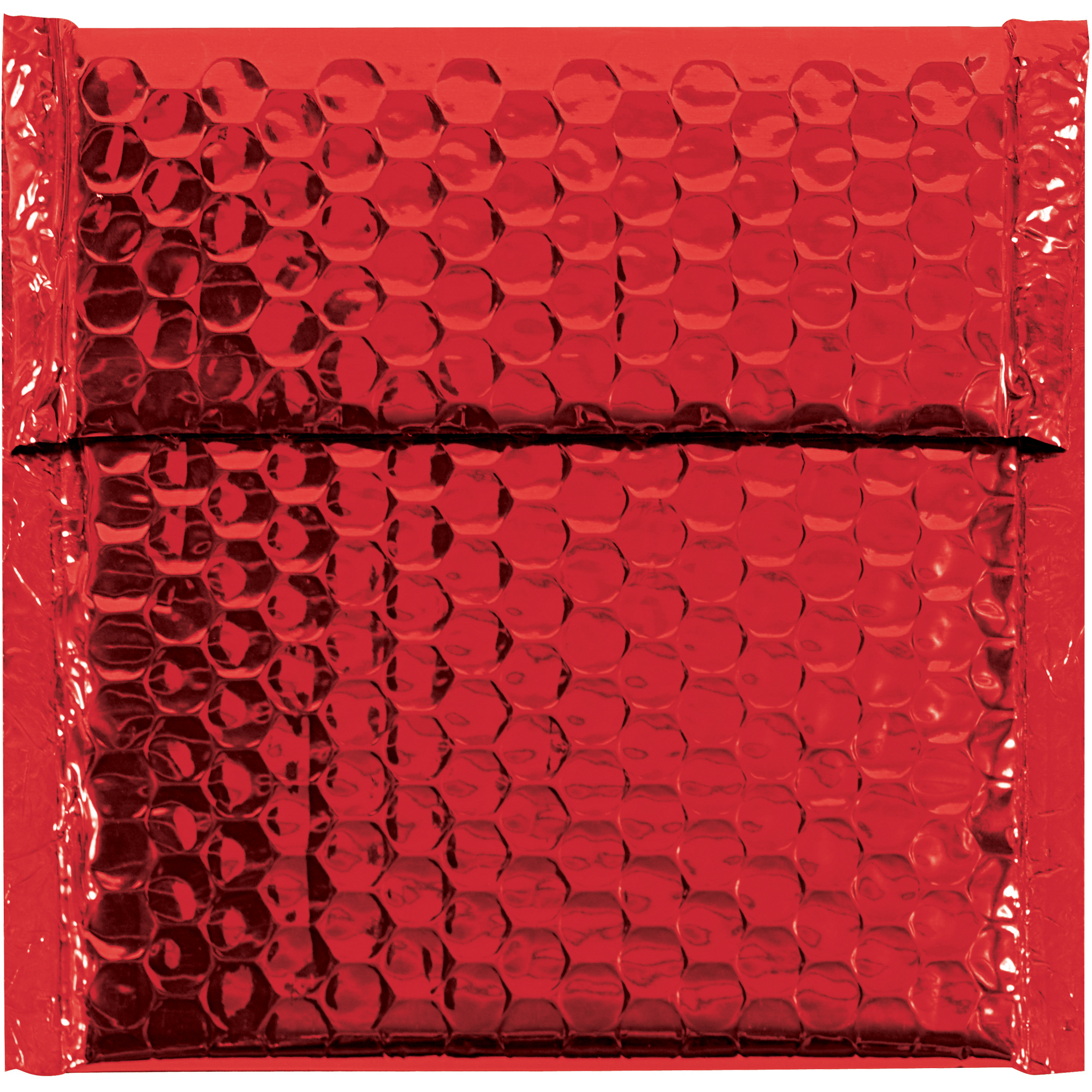 100-13 x 17 1/2" Red Glamour Bubble Mailers