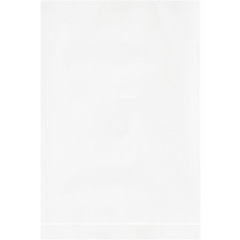 1000-4 x 6" - 2 Mil White Flat Poly Bags