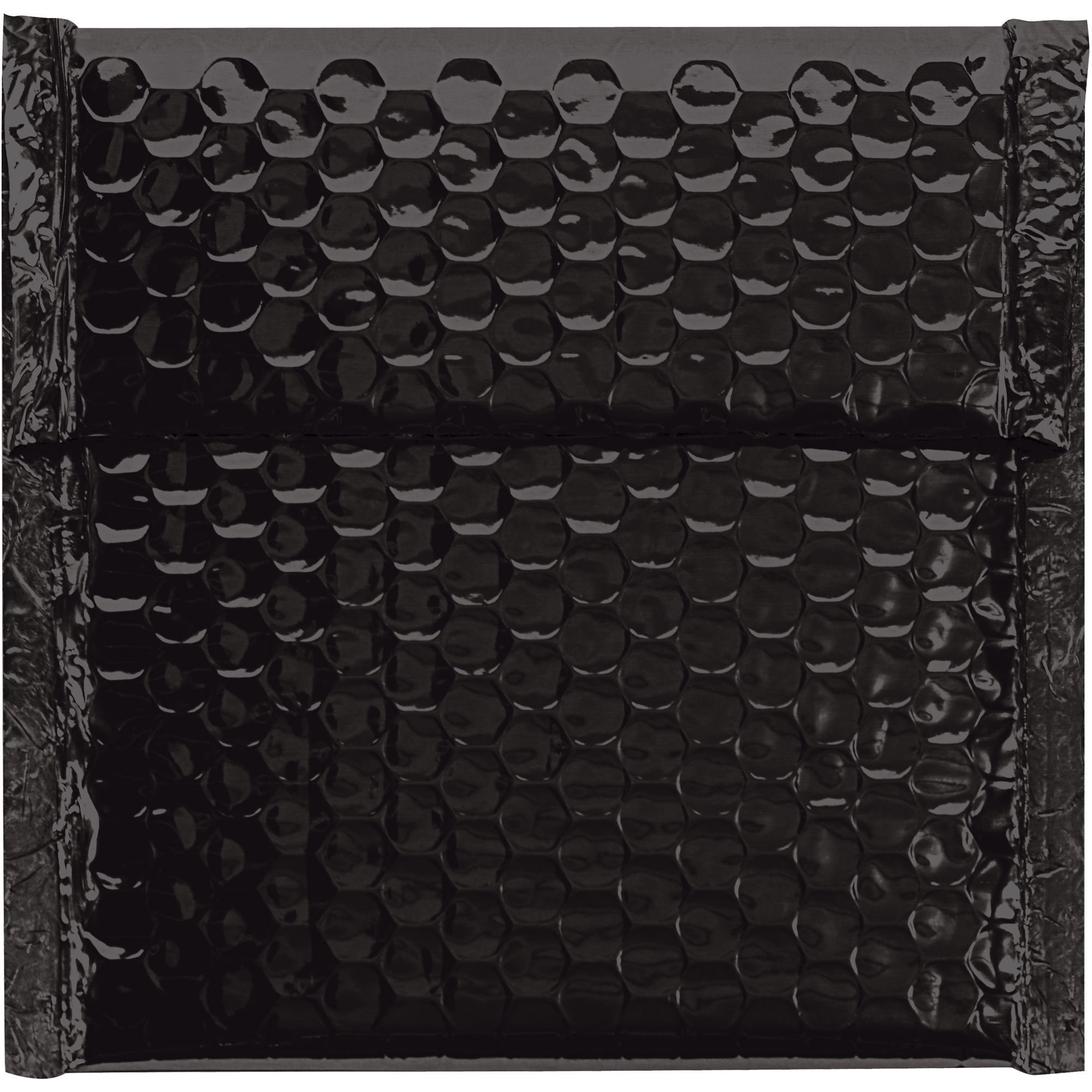 72-7 x 6 3/4" Black Glamour Bubble Mailers