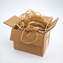 30 1/8" Paper Spiral Cushion Fill -Kraft
