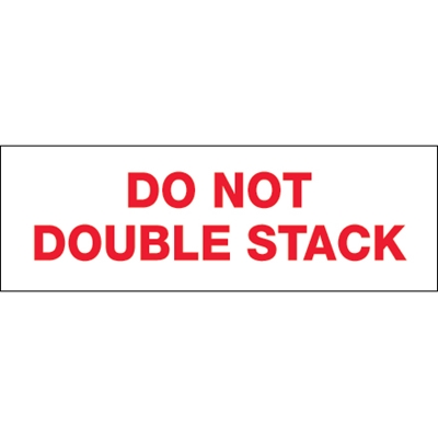 Do Not Double Stack