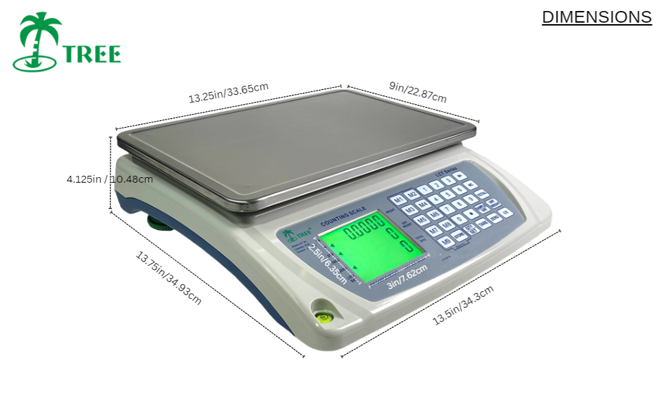 Large Counting Scales - 3 lb x 0.00005lb