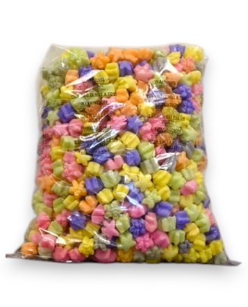 FunPak Rainbow Stars Packing Peanuts Mini Pack Plant Based Biodegradable Compostable  0.6 cu ft Bag