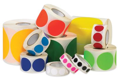 1/2" Inventory Circle Labels