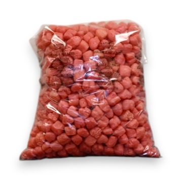 FunPak Red Hearts Packing Peanuts Mini Pack Plant Based Biodegradable Compostable  0.6 cu ft Bag