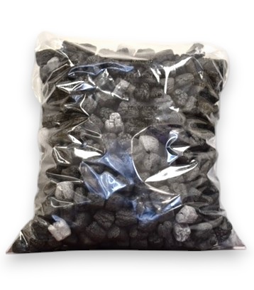 FunPak Black Hearts Packing Peanuts Mini Pack Plant Based Biodegradable Compostable  0.6 cu ft Bag