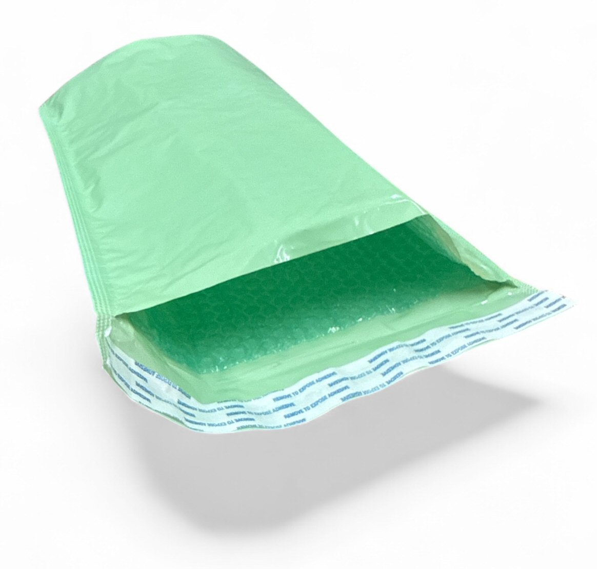 Bubblefast! #5 (10.5" x 16") BioNatur Biodegradable & Recyclable Green Poly Bubble Mailers