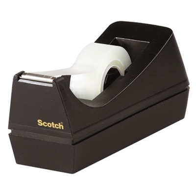 3M™ C38 1" Core Table Top Dispenser - Black