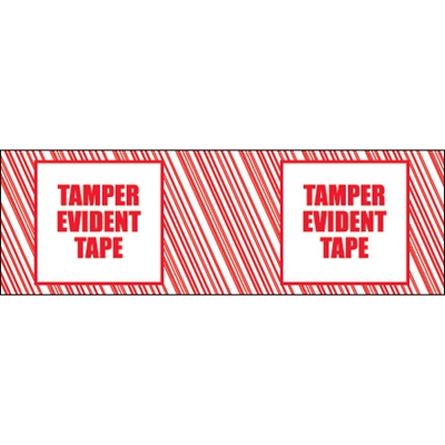 3" x 110 yds. 2.5 mil - "Tamper Evident" Tape Logic® Security Tape