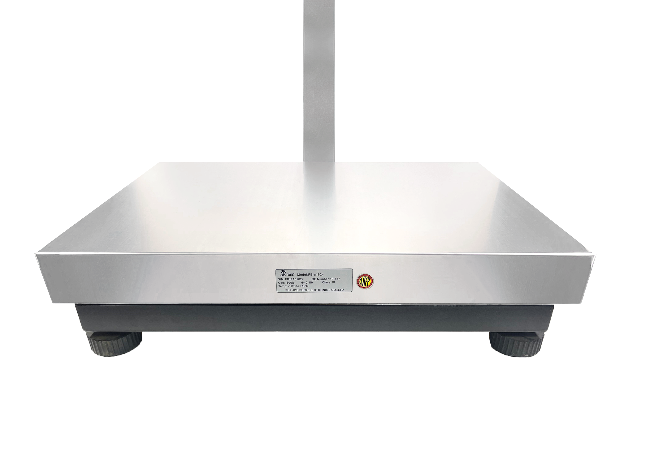 Bench & Drum Scales FB c24x24 - 500lb x 0.1lb