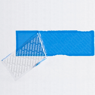2 x 5 3/4" 3.9 mil Blue Tape Logic® Security Strips on a Roll