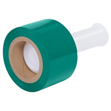 18-3" x 80 Gauge x 1000' Green Bundling Stretch Film