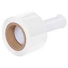 18-3" x 80 Gauge x 1000' White Bundling Stretch Film