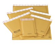 Case of 250 5 x 10 (Size 00) Bubble Mailers
