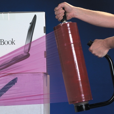 4-17" x 80 Gauge x 1500' Anti-Static Hand Stretch Film