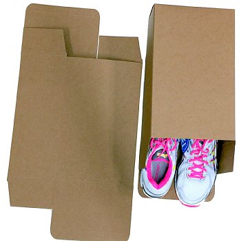 Large Generic Brown Shoe Boxes