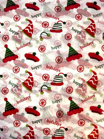 Winter Hats Tissue Paper-200 sheets (20x30)