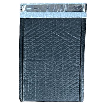 #4 Poly Bubble Mailers-Black