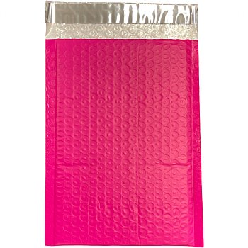 #000 Poly Bubble Mailers-Pink